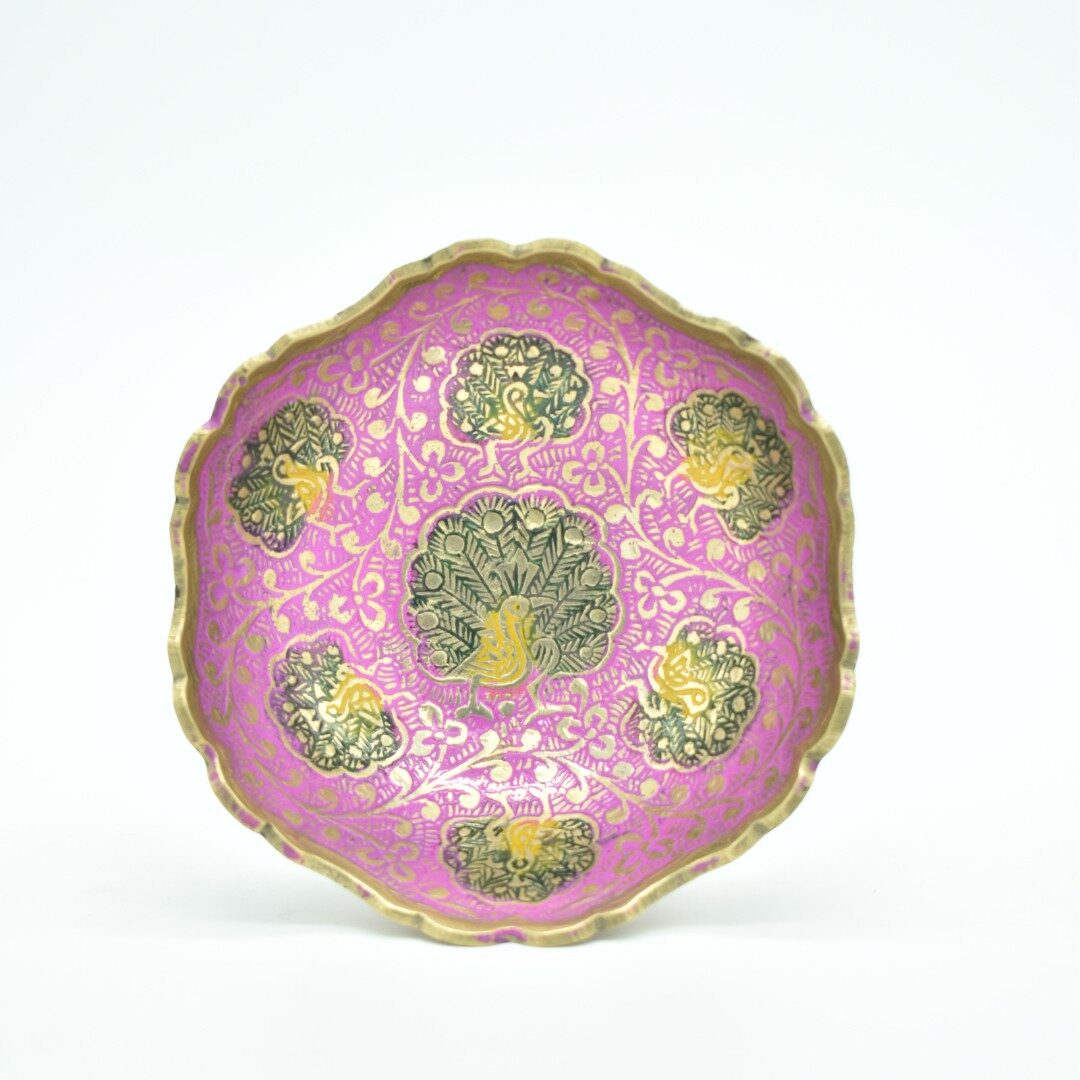 Regal Peacock Elegance Bowl - Dry Fruit Bowl - Image 3