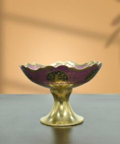 Regal Peacock Elegance Bowl - Dry Fruit Bowl