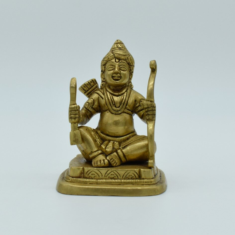 Sri Ram Lala Harmony Brass Idol - Image 2