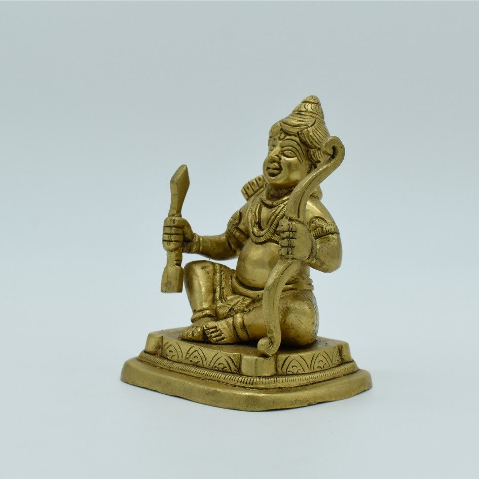 Sri Ram Lala Harmony Brass Idol - Image 4