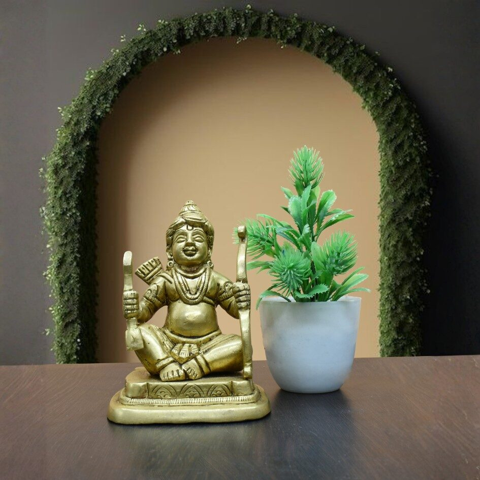 Sri Ram Lala Harmony Brass Idol