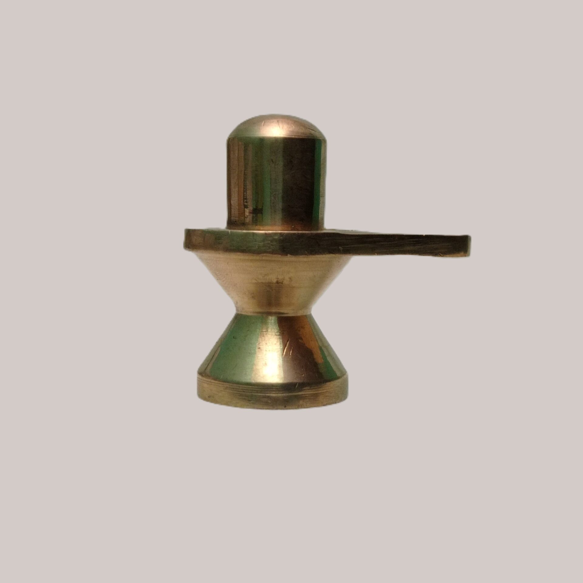 Handcrafted Brass Shivling with Yonibase | Vastu Shiv Puja Shivlingam Murti for Home Temple, Abhishek Ritual, Mahashivratri, Sawan & Spiritual Gifting - Image 2