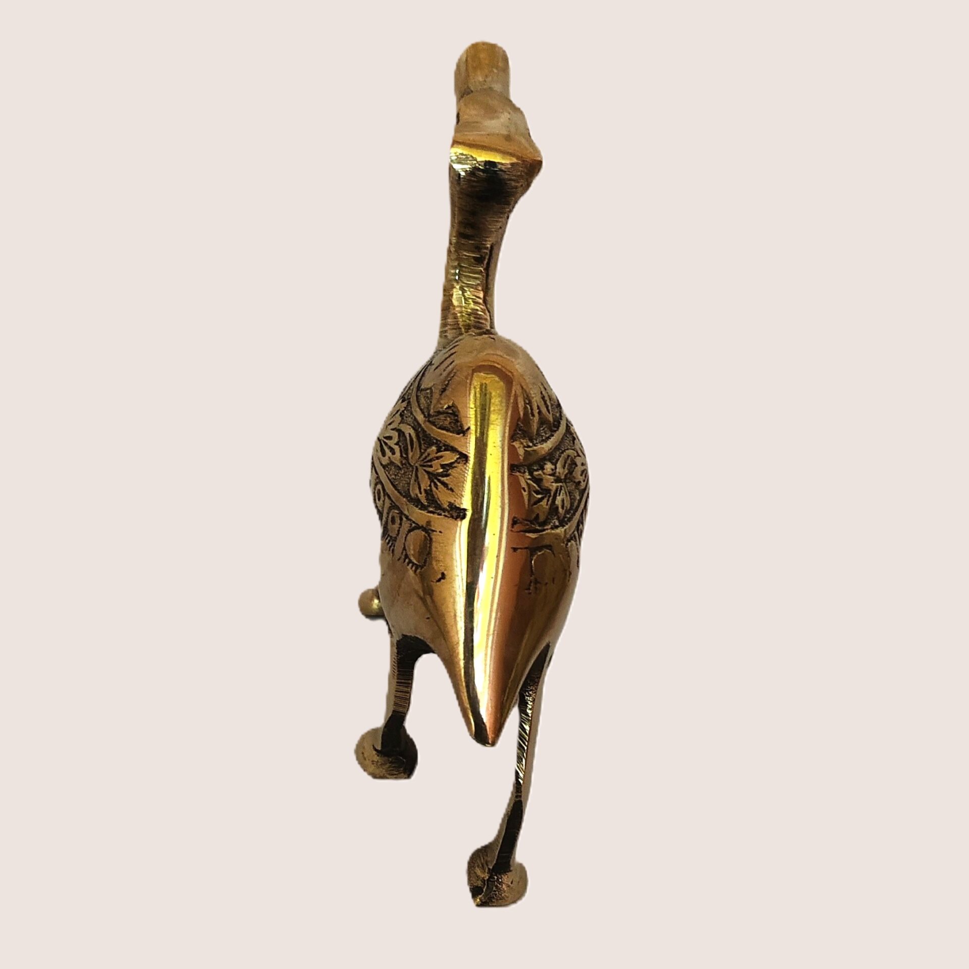 Handcrafted Brass Camel Figurine with Floral Engraving | Vastu Feng Shui Showpiece for Home, Office, Table Decor & Artistic Gifting - Image 4