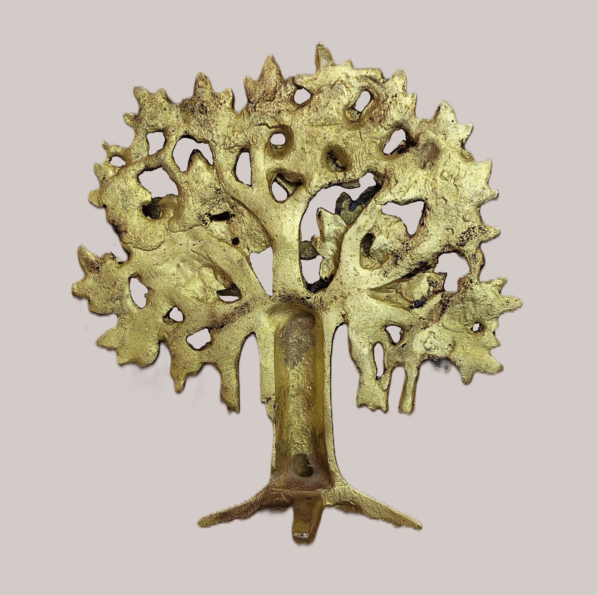 Divine Brass Tree of Life | Kalpavriksha Showpiece for Good Luck & Wealth | Elegant Vastu Feng Shui Decor for Home & Office - Image 5