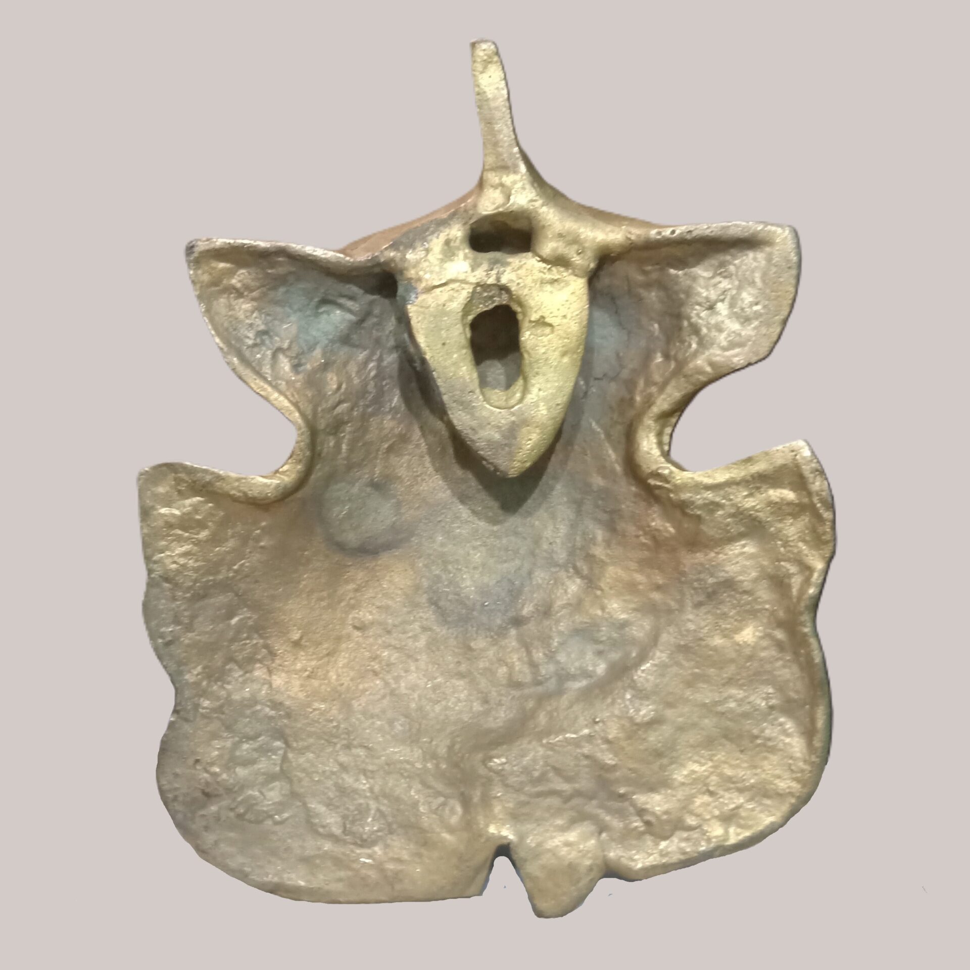 Brass Leaf Ganesha Wallpiece Pair | Ganesh Metal Statue | Leaf Art Sculpture | For Home Decor, Office, Puja | Wall Art Figurines | Decorative Brass Gift Showpiece - Image 6