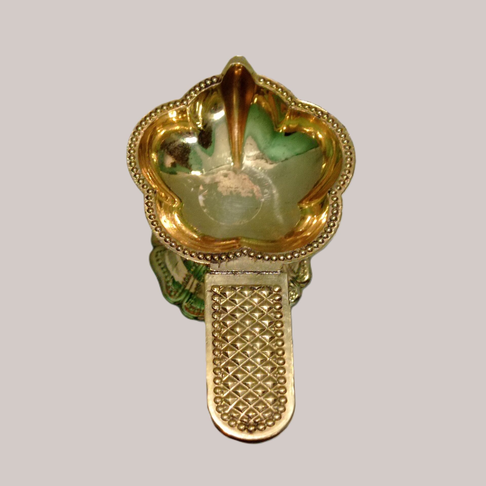 Radiant Brass Diya | Pure Brass Deepak | for Home, Office, Puja | Diwali Festival | Gift Showpiece - Image 2
