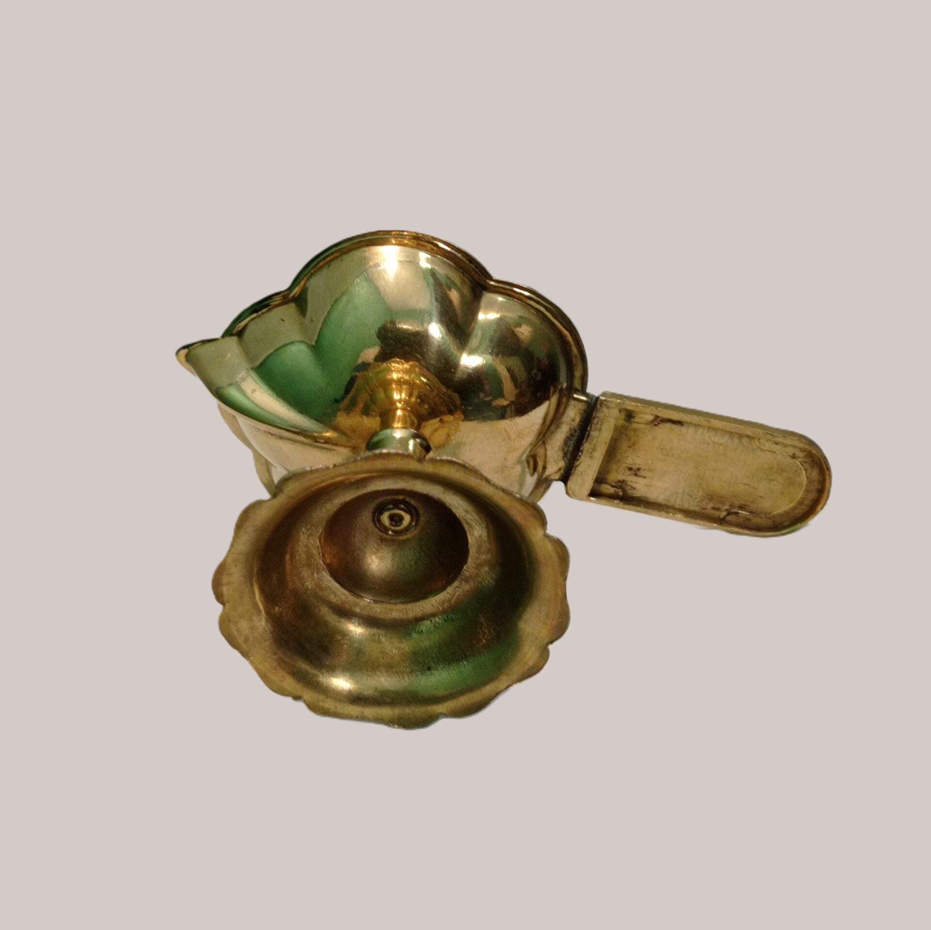 Radiant Brass Diya | Pure Brass Deepak | for Home, Office, Puja | Diwali Festival | Gift Showpiece - Image 5