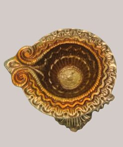 Brass Decorative Diya | Pure Brass Deepak | For Home, Office, Puja | Diwali Festival Gift Showpiece
