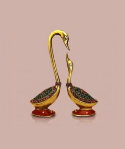 Swan Pair Heritage Décor