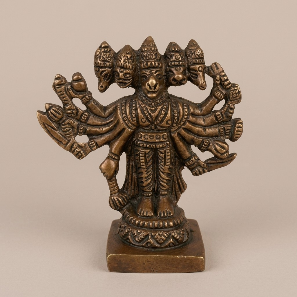 Timeless Panchmukhi Hanuman Idol