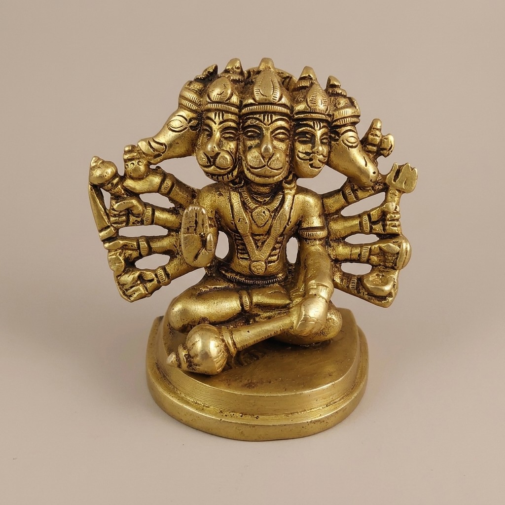 Timeless Panchmukhi Hanuman Idol