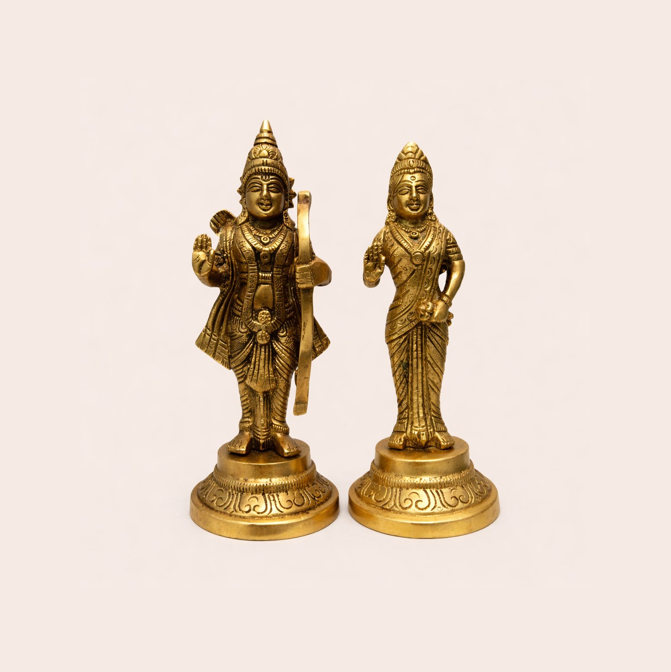 Shri Ram-Sita: Legacy in Brass